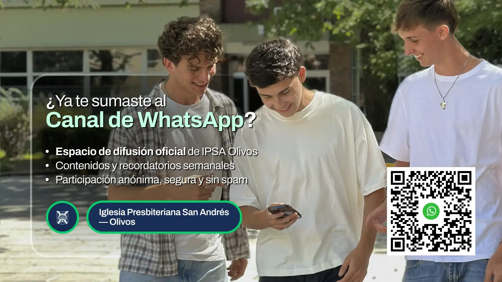 Canal de WhatsApp (Olivos)