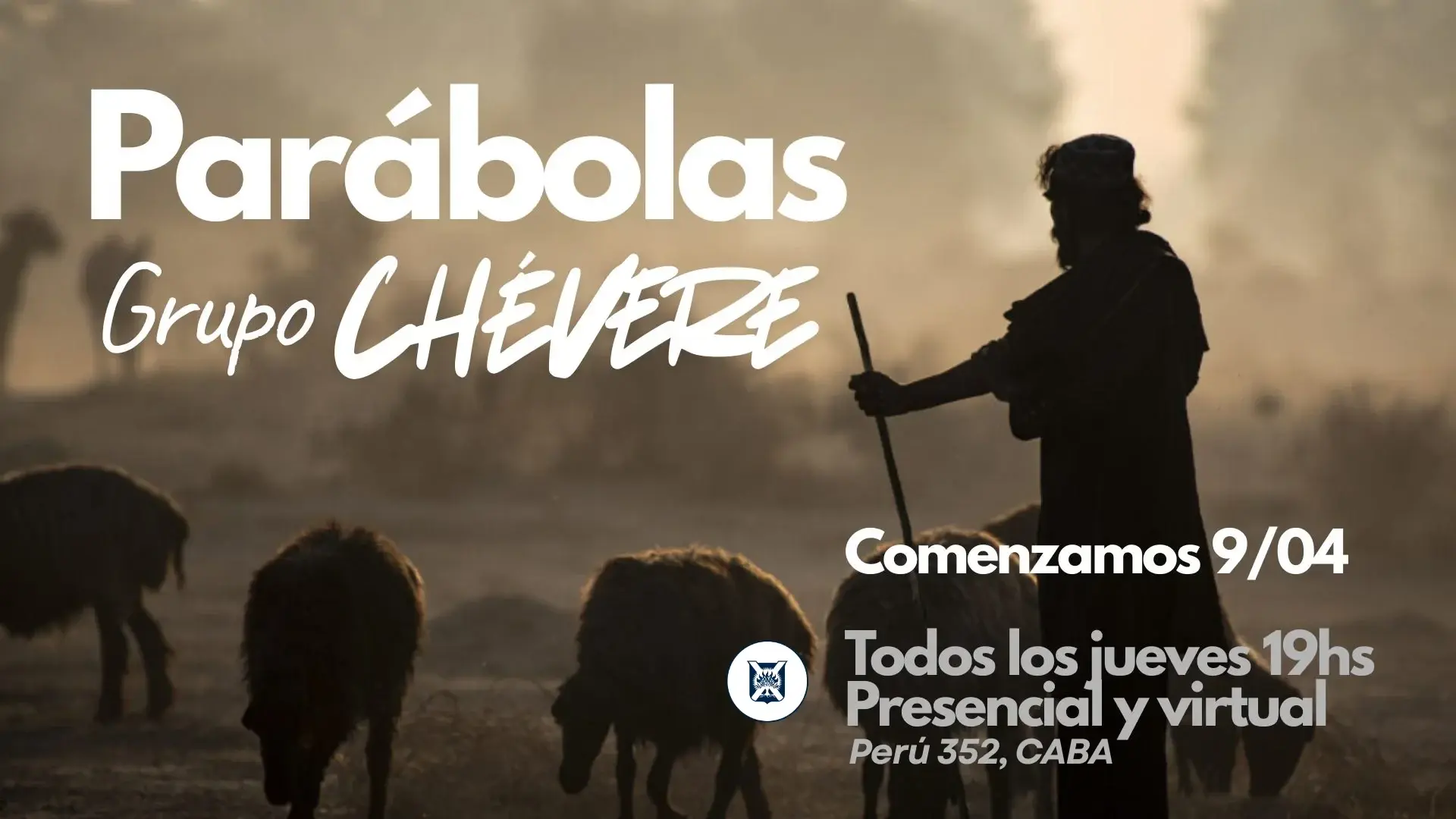 Estudio Bíblico sobre “Las parábolas de Jesús”, con Martín Scharenberg.
