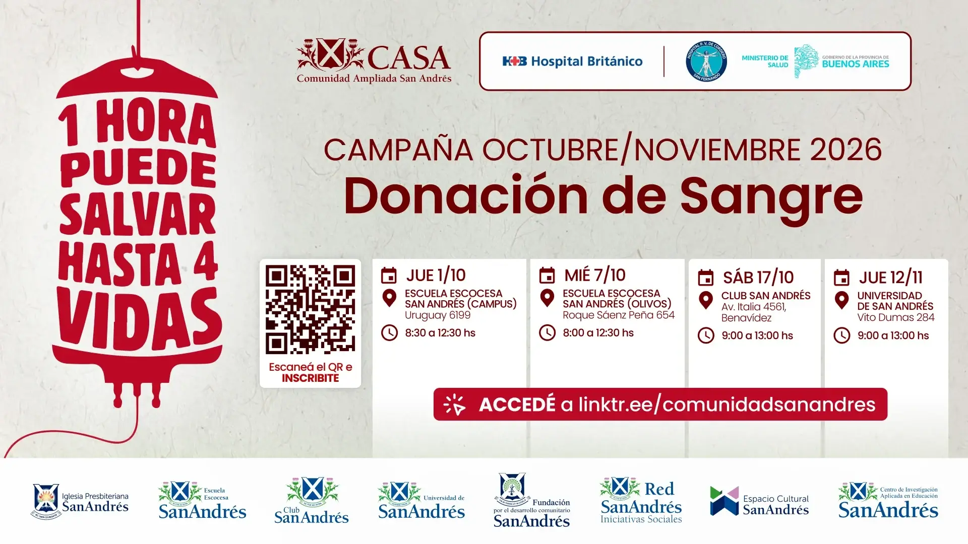 Campaña de Donación de Sangre (CASA)