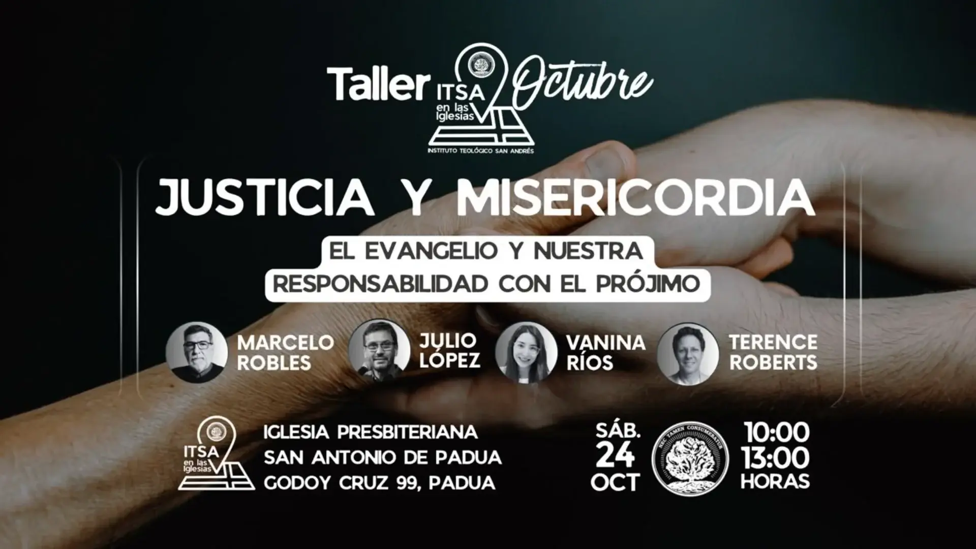 Taller ITSA en las Iglesias: Justicia y misericordia
